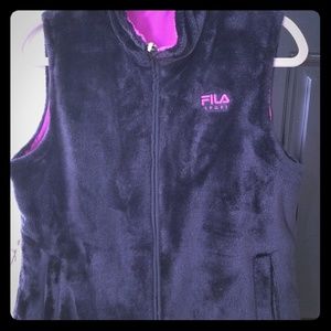Fila Jackets & Coats - Reversible Fila Winter running vest Fila Jackets & Coats - Reversible Fila Winter running vest